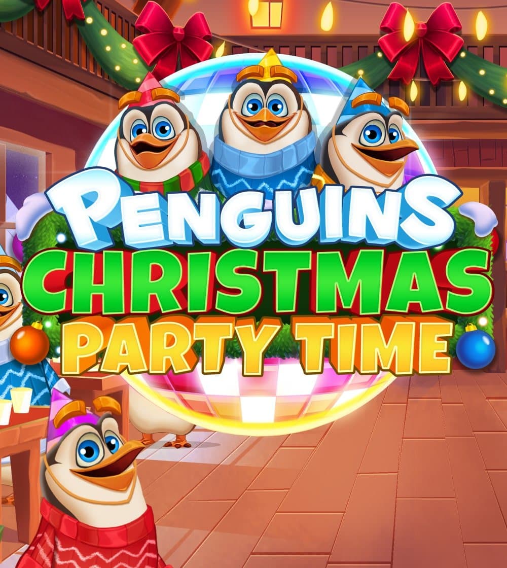 Penguins Christmas Party Time